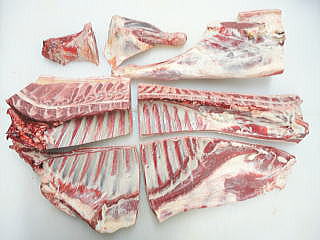 マトン　骨つき肉　８分割