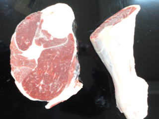 骨つき羊肉　もも肉　後ろ足　Sカット